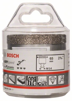 Алмазные свёрла Dry Speed Best for Ceramic для сухого сверления 65 x 35 mm 2608587129
